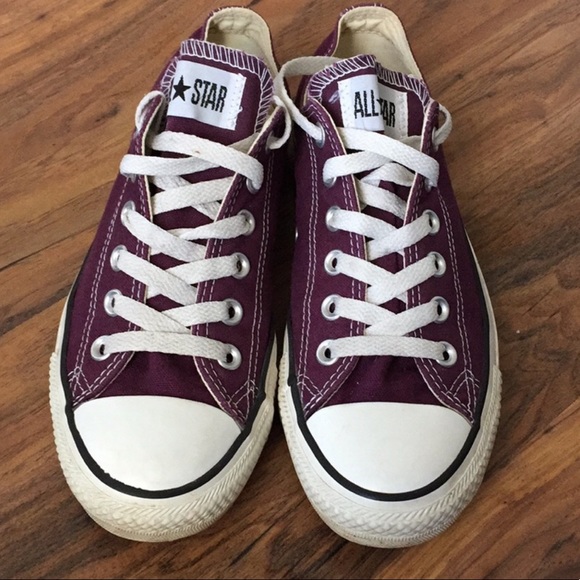 Converse Shoes - Purple converse